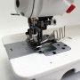 Bruce BRC-5558G-T Sewing machine with fabric edge trimming and backer