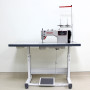 BRUCE R4200-DQ sewing machine with electronic stitch length adjustment and servo foot lifter, for light-medium materials