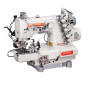 Siruba C007KD-W532-356/CR/CX/UTP/CL/RLP/DCKH1 распошивальная машина для вшивания резинки, с рукавной платформой,  роликами для вшивания резинки "в кольцо" и ножом для обрезки края материала
