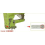 Ming Jang MJ101TX-460-01S/DSV/AT/AW/SCD/TK шестиниточный флетлок с подрезкой материала