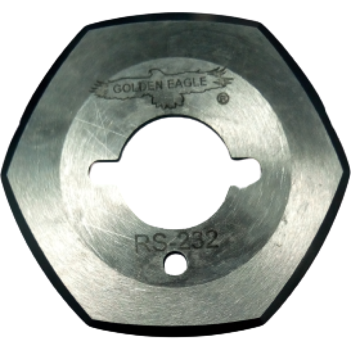 RS-232 (RS-50) шестиугольное дисковое лезвие диаметром 50мм на раскройный нож