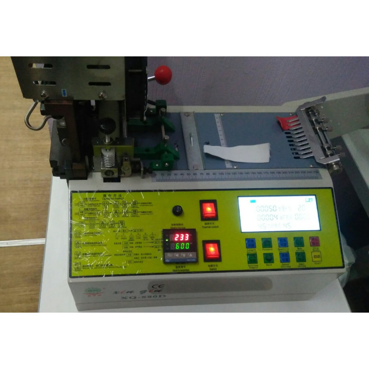 XQ-880D машина для горячей резки стропы прямо и под углом