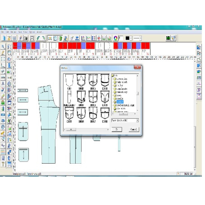Программа для конструирование одежды САПР Richpeace CAD V9