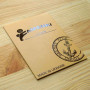 Cardboard tag without hole "Famenki" 9х7 cm