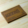 Leather label