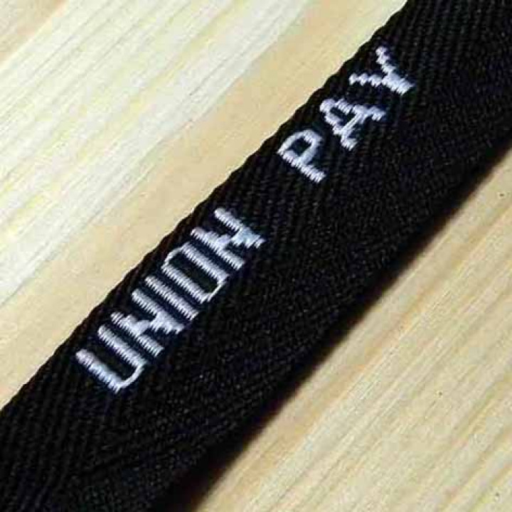 Тесьма жаккардовая "Union pay"