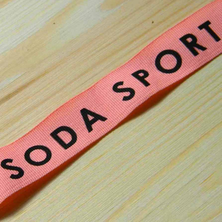 Репсовая лента "Soda" 2,5см