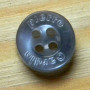 Plastic button by pearl 16L 10mm