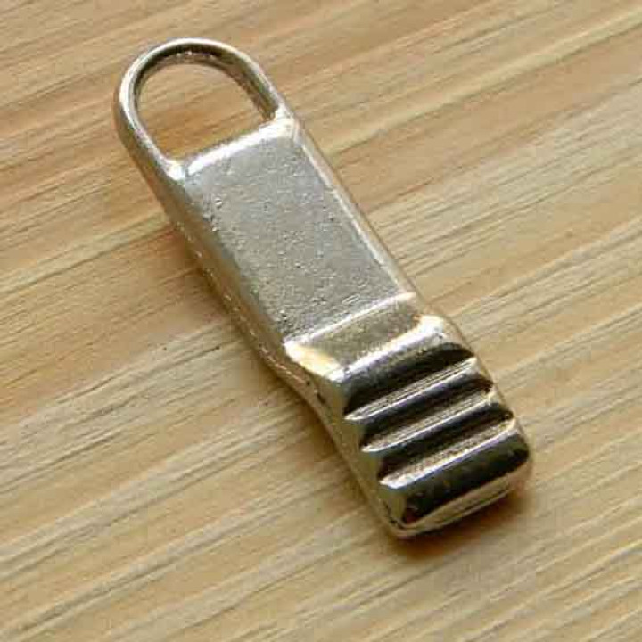 Пуллер металлический, цвет: silver