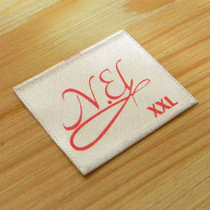 Label-razmernykh dense "Nel" 3,5x3 cm