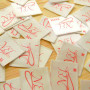 Label-razmernykh dense "Nel" 3,5x3 cm