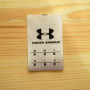 Label for clothes satin "Under Armour" 13х4 cm