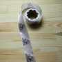 Label thin satin in the film "Madam Kitchen" 3 cm