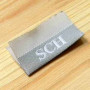 Жаккардовая этикетка для подушек на мебель "SCH" 4х4 см