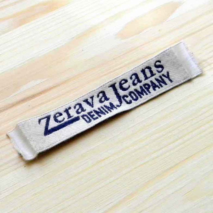 Этикетки элитные "Zerava" 12х2 см
