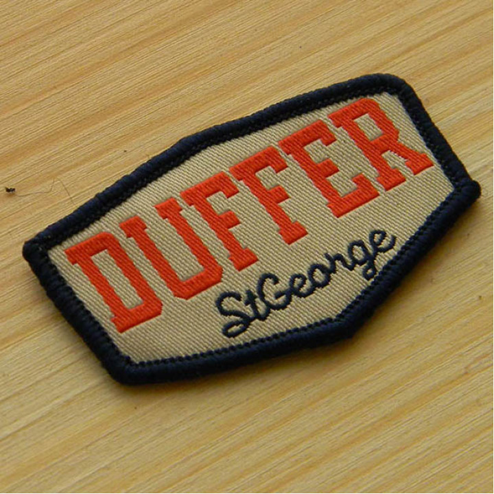 Нашивка для одежды жаккардовая "Duffer"