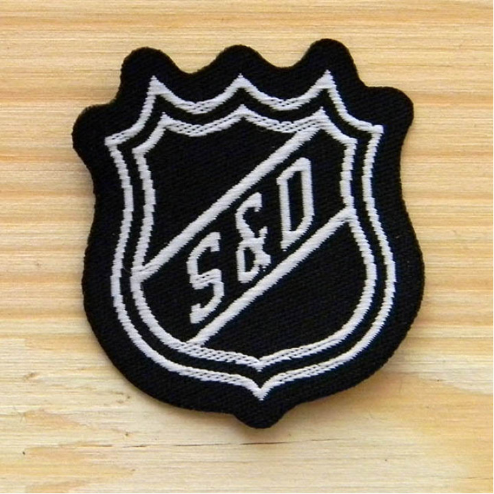 Жаккардовый шеврон "S&D"