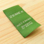 Жаккардовая пришивная этикетка "Zemex" 4,5х2,5 см