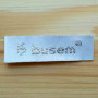 Этикетки с серебристой люрексовой нитью "Busem" 6х1,5 см