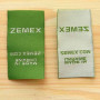 Жаккардовая пришивная этикетка "Zemex" 4,5х2,5 см
