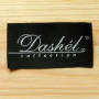 Жаккардовая этикетка "Dashel" люрекс, 6х3 см