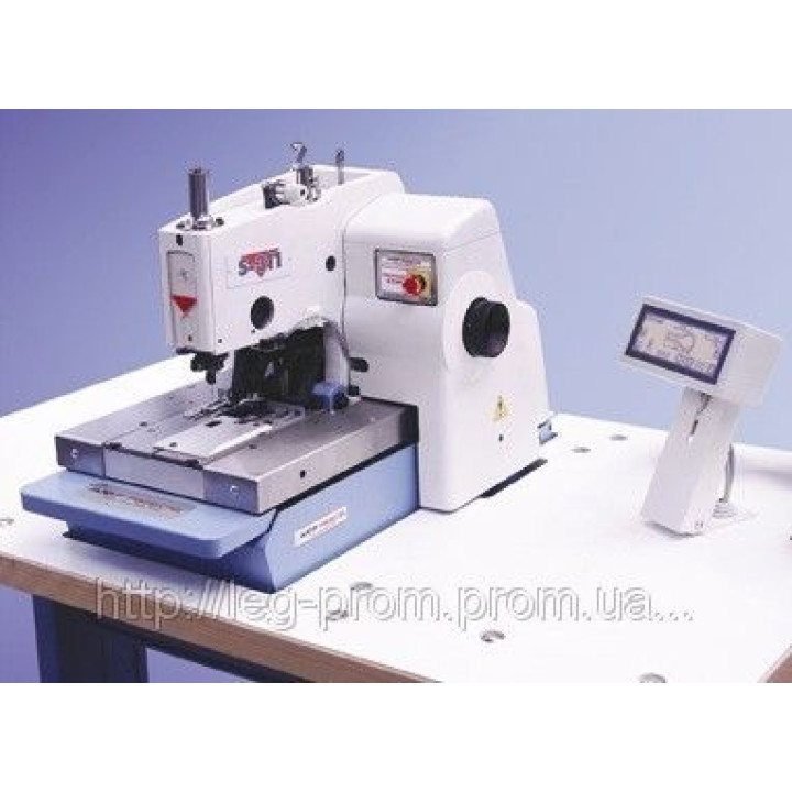 Electronic buttonhole machine with spy-hole REECE S 311