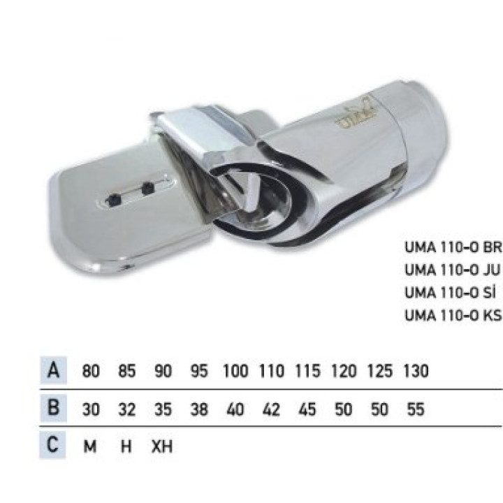 UMA-110-O (30~45) Приспособление для втачки цельнокроенного пояса в четыре сложения
