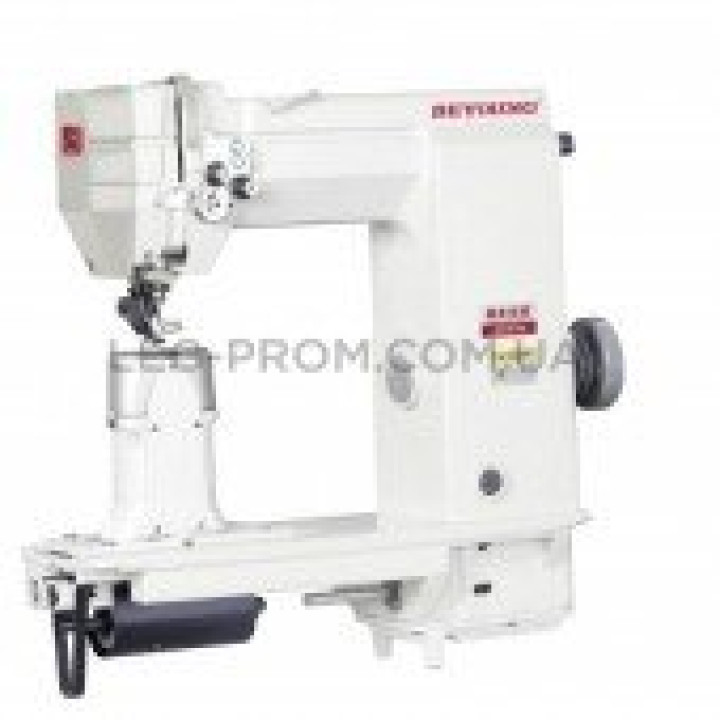 Beyoung BM-9920 двухигольная колонковая машина с приводным роликом