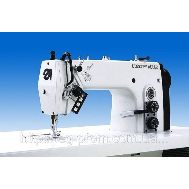 DURKOPP-ADLER 272-740642/E113-Needle lockstitch sewing machine with bottom rack and needle feed, with the device trimming