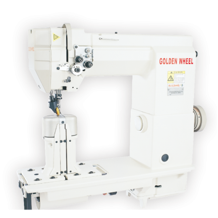 Golden Wheel CS-8820 двухигольная колонковая машина челночного стежка