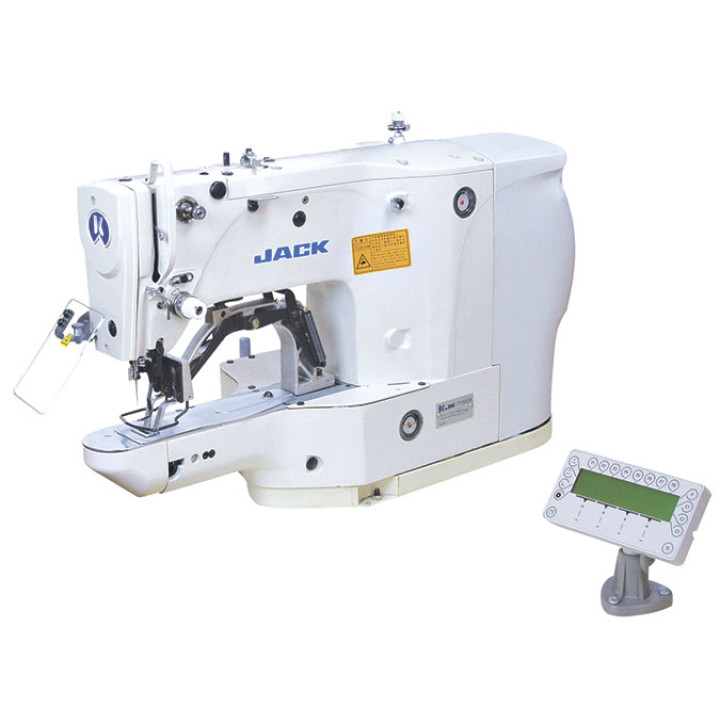 Jack JK-T1900BH programmable machine for performing tacking on a heavy Type tkaniah
