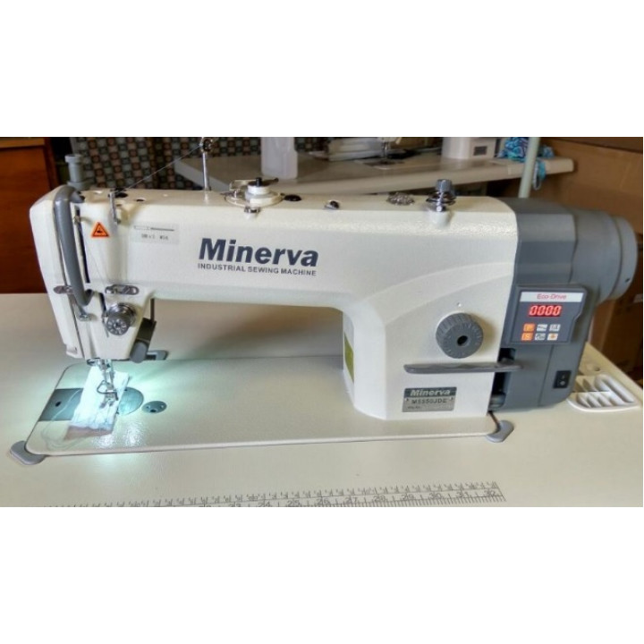 Minerva M5550JDE прямосточная машина со встроенным сервомотором
