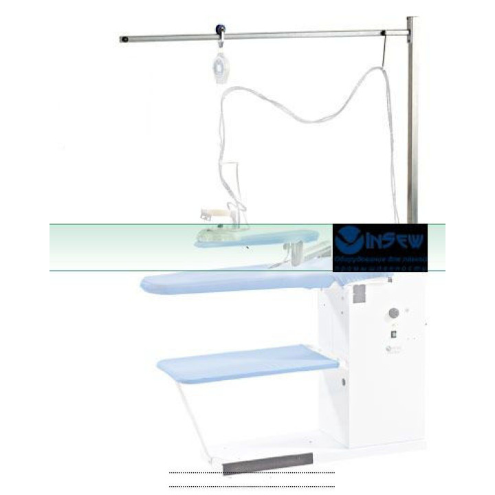 Suspension iron console table