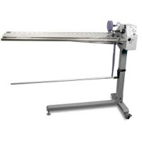 ZOJE ZJ-933 Automated cutting machine is designed to cut borders from fabric or knitted cylindrical stocking
