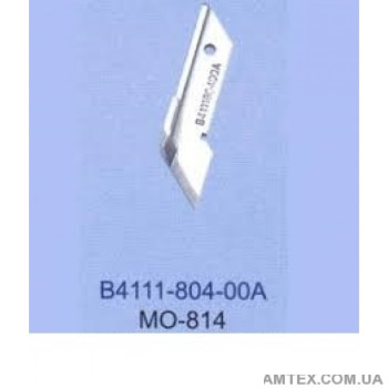 The upper knife will win. B4111-804-OOA Juki