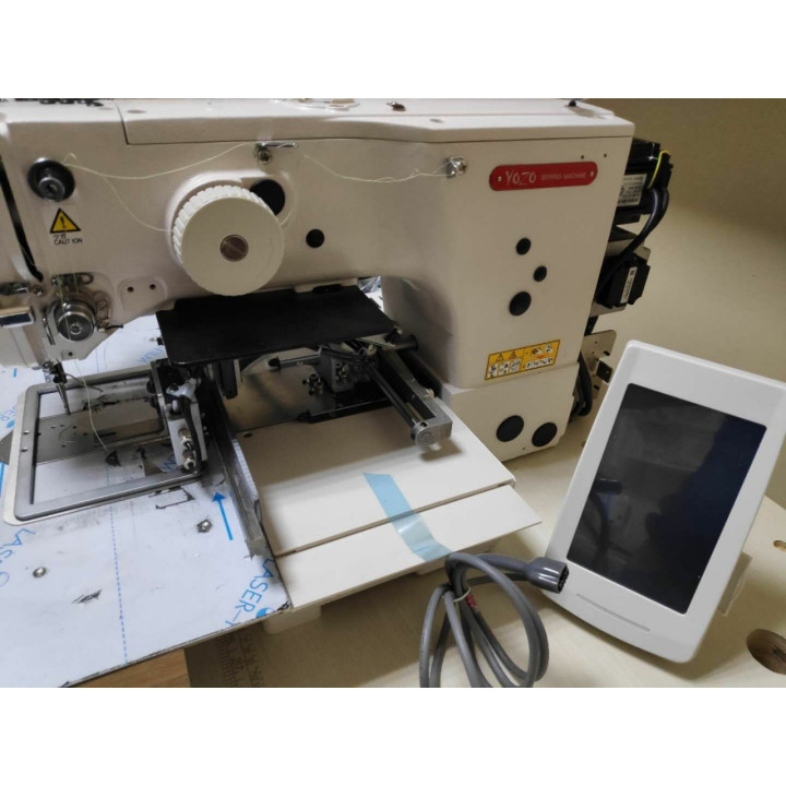 Bartacking machine for labels, Chevron, Velcro Yozo YZ1510